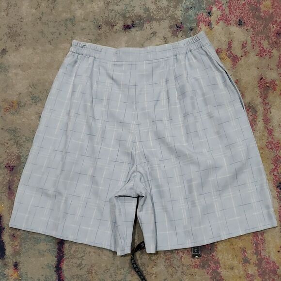 2 Piece Vintage Golf Outfit - Blue & Cream Jacket & Shorts - Picture 7 of 16